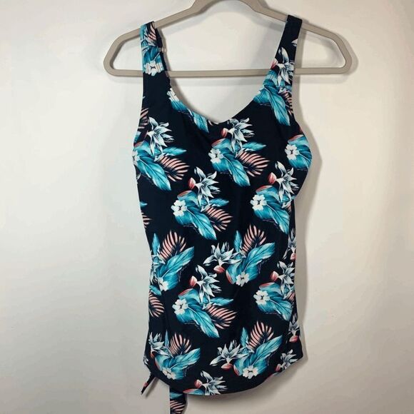 Shore Shapes One Piece Swim Suit Size 8 - Picture 1 of 7
